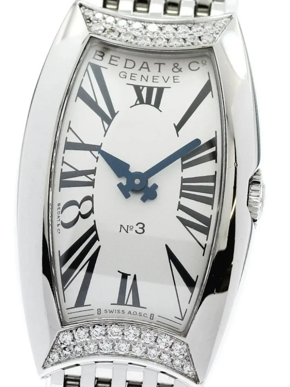 BEDAT&Co No.3 384 Diamond Silver Dial Quartz Ladies Watch_962911